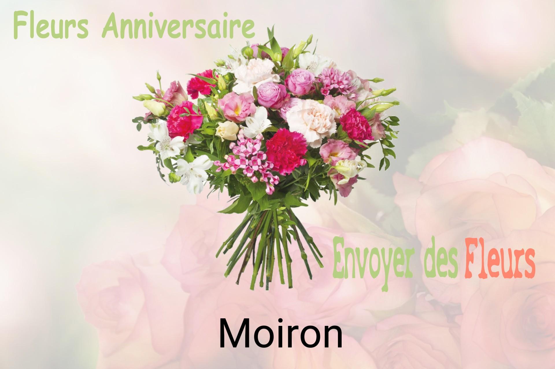 Bouquet de fleurs d’anniversaire livré à Moiron
