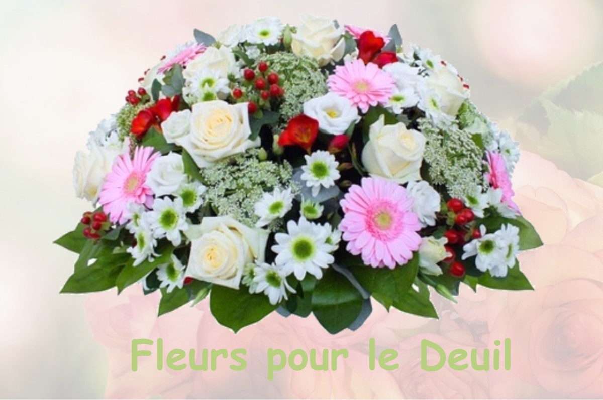 fleurs deuil MOIRON